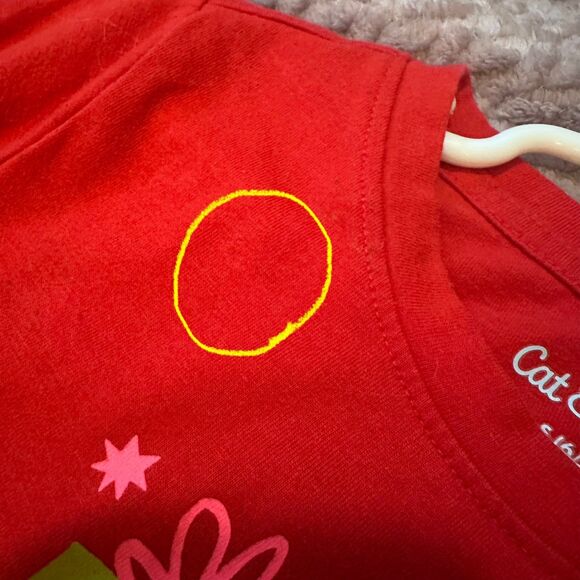 Girl’s Christmas Shirt Bundle Size 6 - Picture 7 of 8